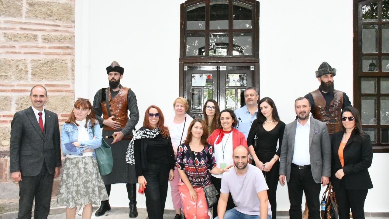 Balkan ülkelerinden Bilecik'e kültür gezisi