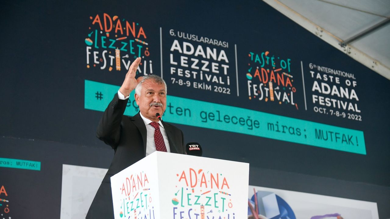 Adana Lezzet Festivali’ni yaklaşık 650 bin kişi ziyaret etti