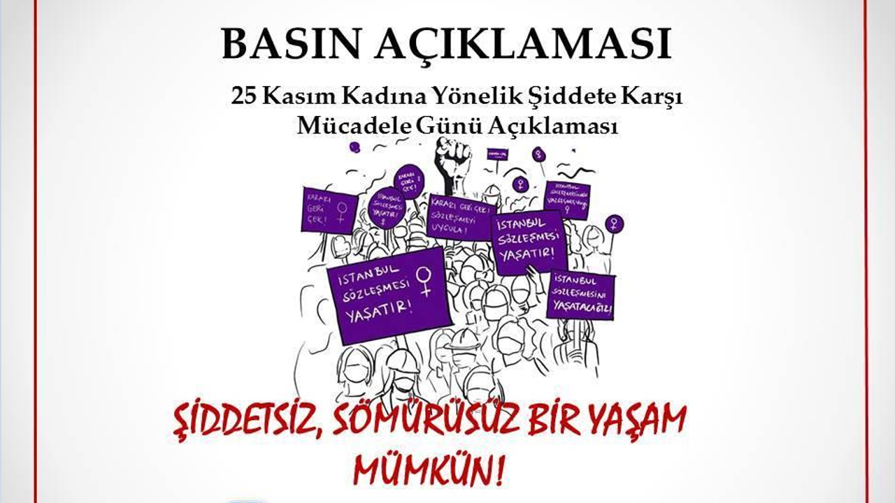 Adana İMO; "Kadınlar şiddete, baskıya, tacize ve yoksulluğa karşı"