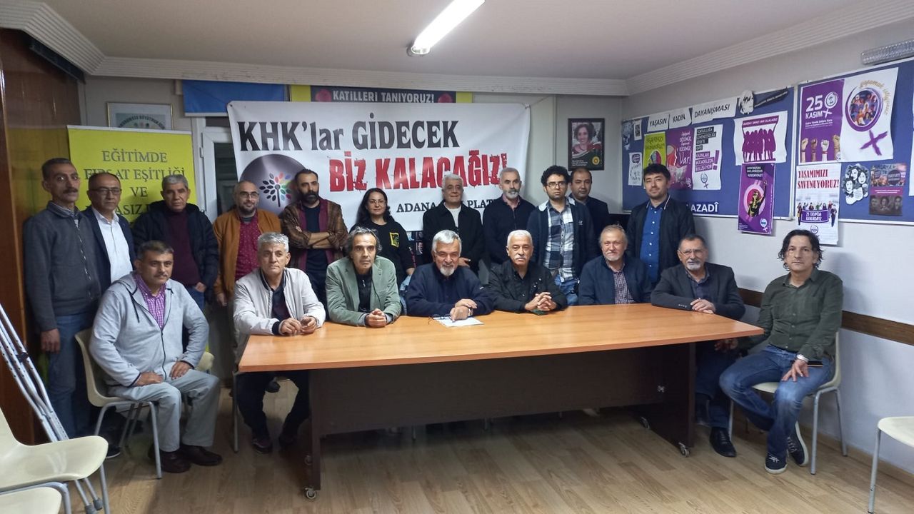 Adana KHK Platformu; "OHAL KHK'leri, Olağan Hukuk Düzenine İlişkin Köklü Değişiklikler için Araç Olarak Kullanıldı"