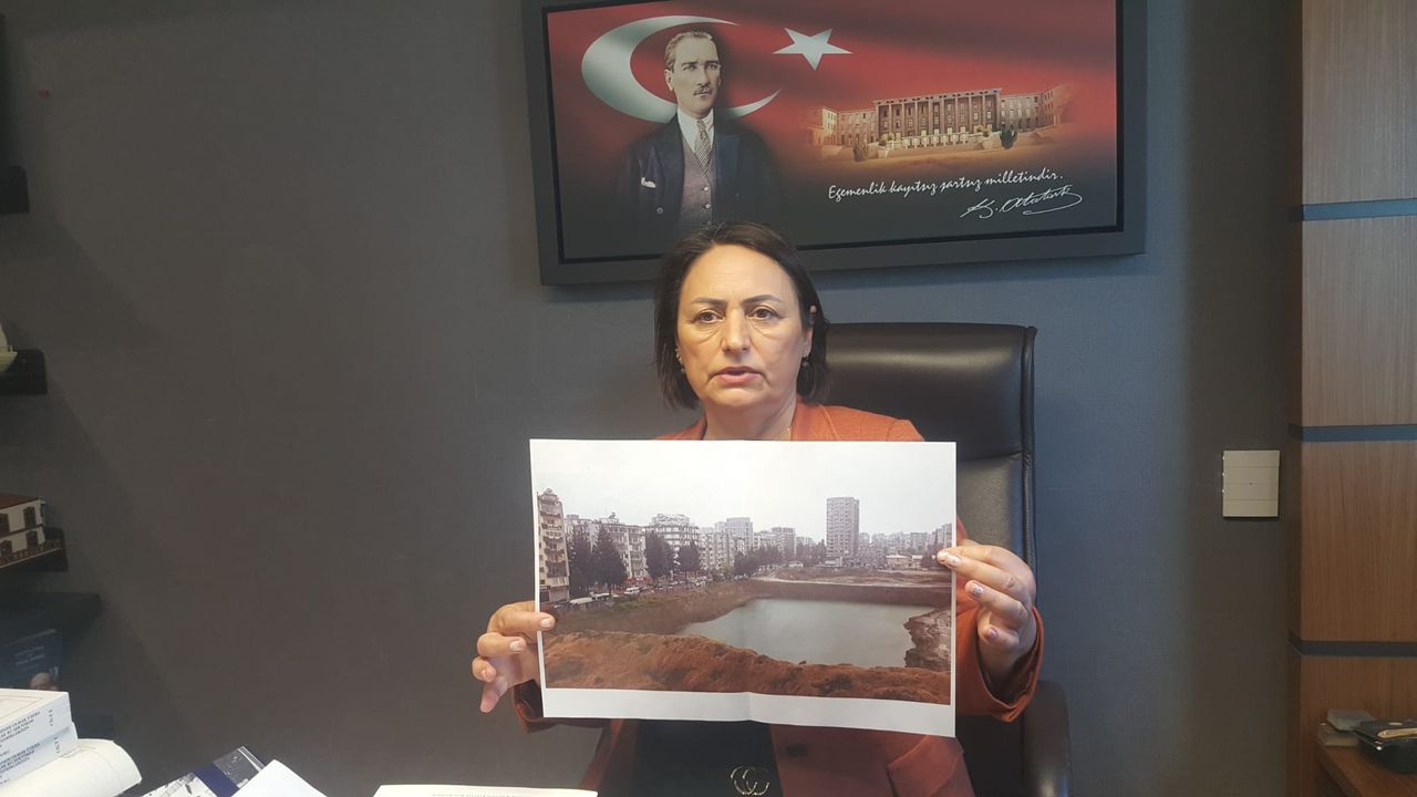 CHP Adana Milletvekili Dr. Müzeyyen Şevkin, “Adana Millet Bahçesi, yerini gölete bıraktı”