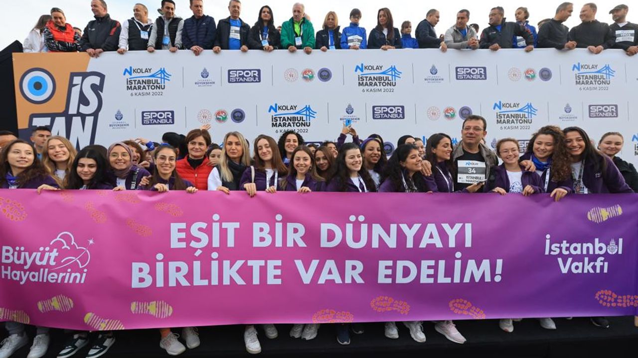 İstanbul Maratonu DEV ORGANİZASYON 102 ÜLKEDEN 60 BİN KİŞİYİ BİR ARAYA GETİRDİ