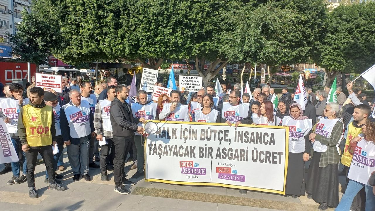 Emek ve Özgürlük İttifakı Adana: Açlığı Kabul Etmiyoruz!