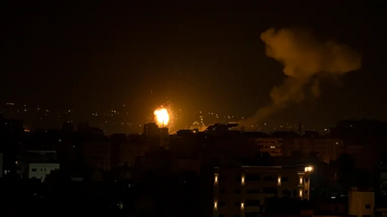 Cenin'de 9 Filistinliyi katleden İsrail bu sabah hava saldırısı ile Gazze'yi vurdu