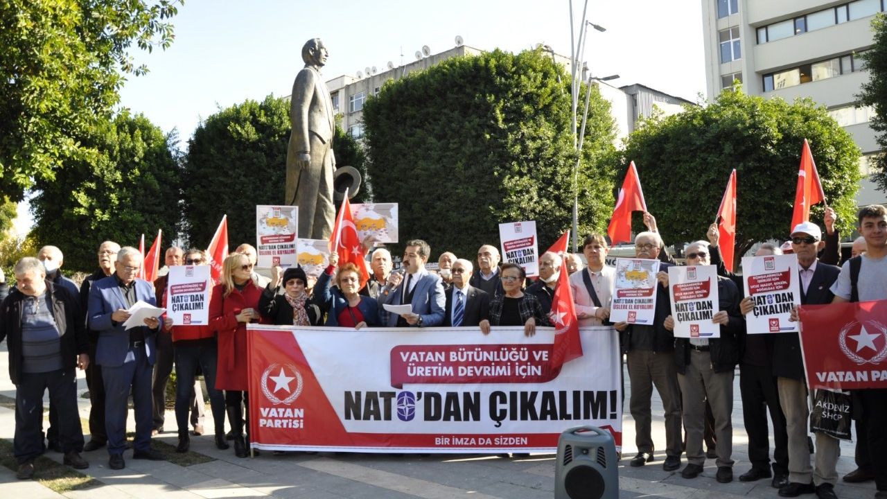 Vatan Partisi Adana İl Başkanı Ahmet Suseven; "NATO’dan çıkalım başı dik yaşayalım"