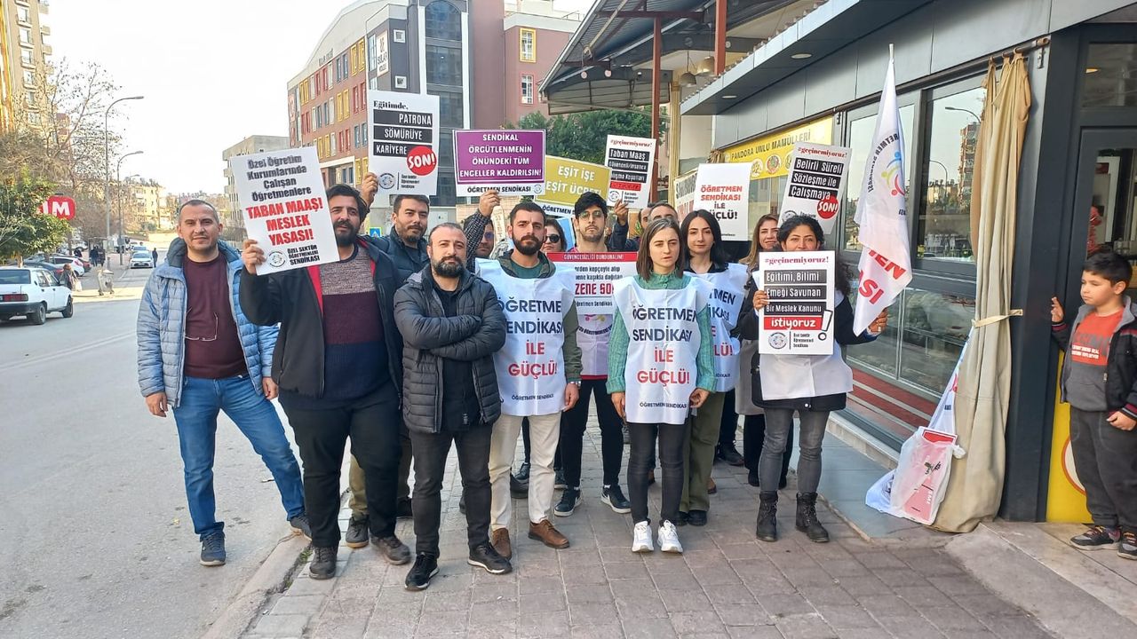 Adana Özel Sektör Öğretmenleri Sendikası, Taleplerini Kabul ettirdi, Sular Koleji İle Anlaştı