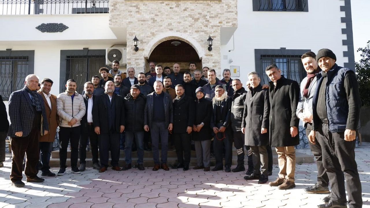 Başkan Savaş, Kırıkhan’da hemşehrileri ile bir araya geldi