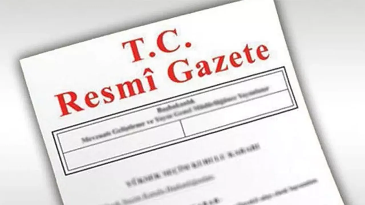 Atama ve görevden alma kararları, Resmi Gazete'de yayımlandı.