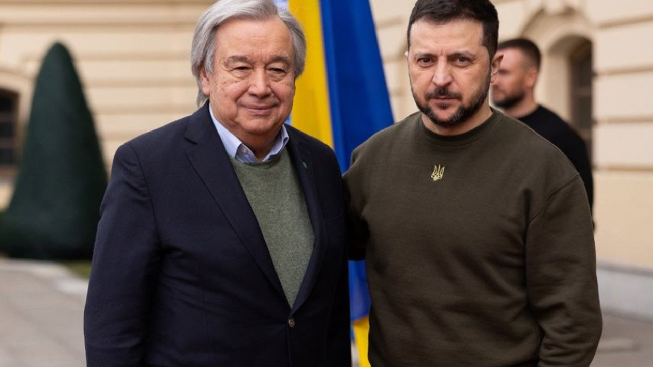 Guterres, Ukrayna'da 'çözümler ve adil bir barış' aramaya devam etme sözü verdi