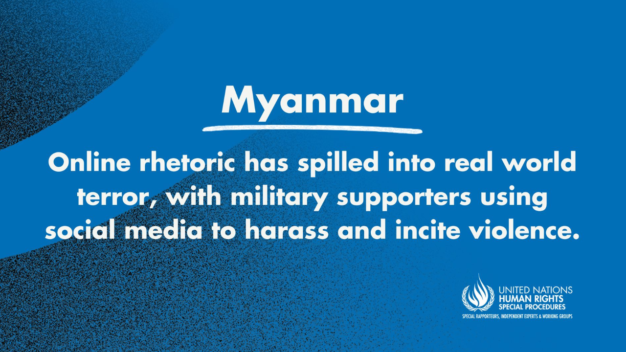 Myanmar'da kadınlar, internette cinsel şiddetle tehdit ediliyor