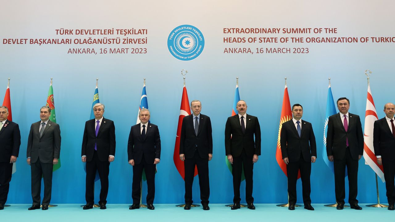 Türk Devletleri Teşkilatı Olağanüstü Zirve Toplantısı Gerçekleştirildi.