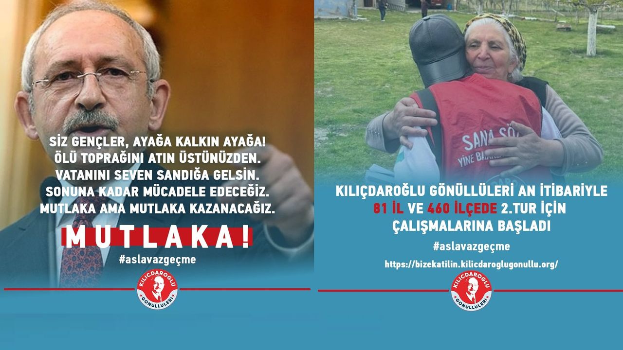 "Meclis kaybedildi, Kemal Kılıçdaroğlu seçilse ne farkeder diyenlere"