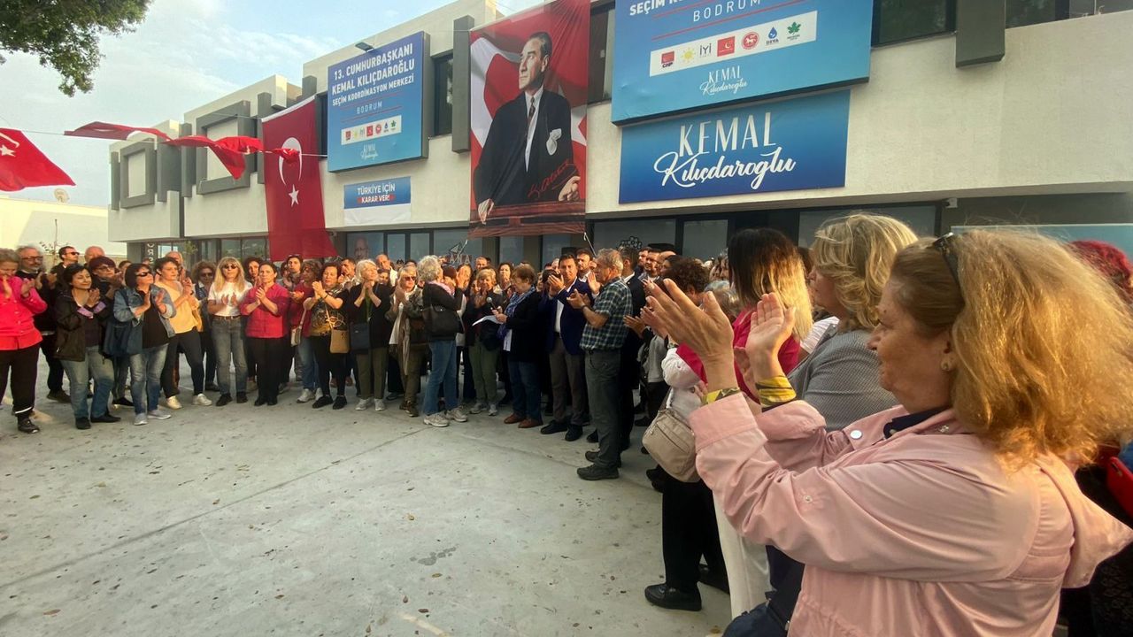 Bodrum’da Kitle Örgütleri, Sendikalar ve Siyasal Partiler Kılıçdaroğlu’na Destek Çağrısı Yaptı