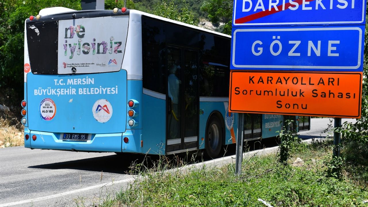 Mersin Büyükşehir Kırsala Otobüs Sefer Sayısını Artırdı