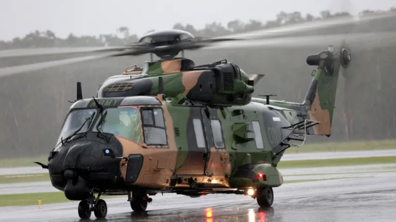 Avustralya askeri helikopteri Pasifik'e düştü. Dört kayıp var.