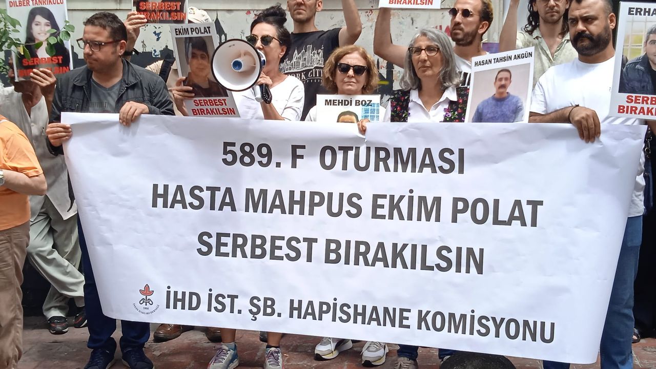 İHD İstanbul, AĞIR HASTA MAHPUS EKİM POLAT  SERBEST BIRAKILSIN!