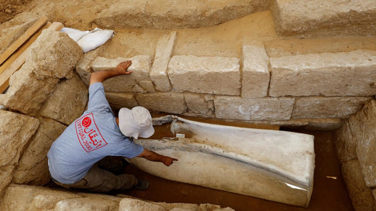 Gazze'deki Roma dönemine ait mezarlıkta en az 125 mezar bulundu