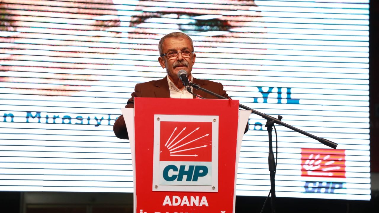 CHP Adana İl Başkanı Mehmet Çelebi, SARAYIN HEDEFİ ULUS DEVLETİ YOK ETMEK