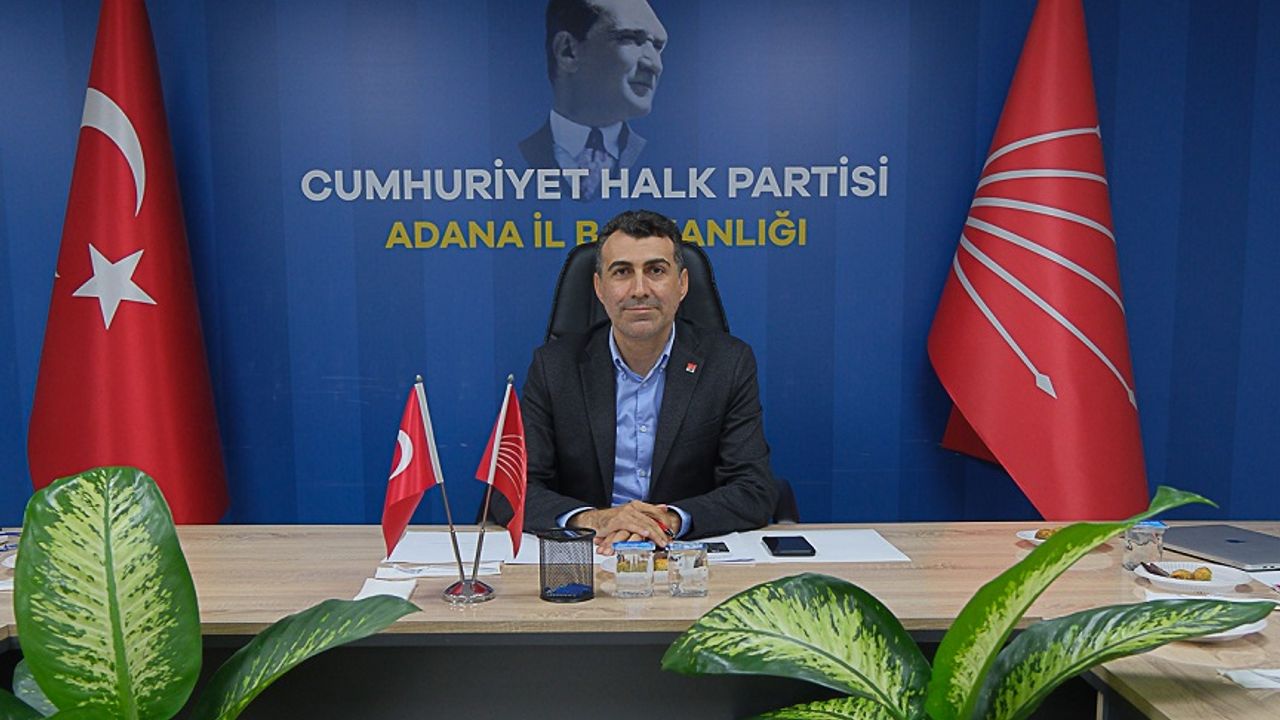 CHP Adana İl Başkanı Dr. Anıl Tanburoğlu, CAN ATALAY TAHLİYE EDİLMELİ