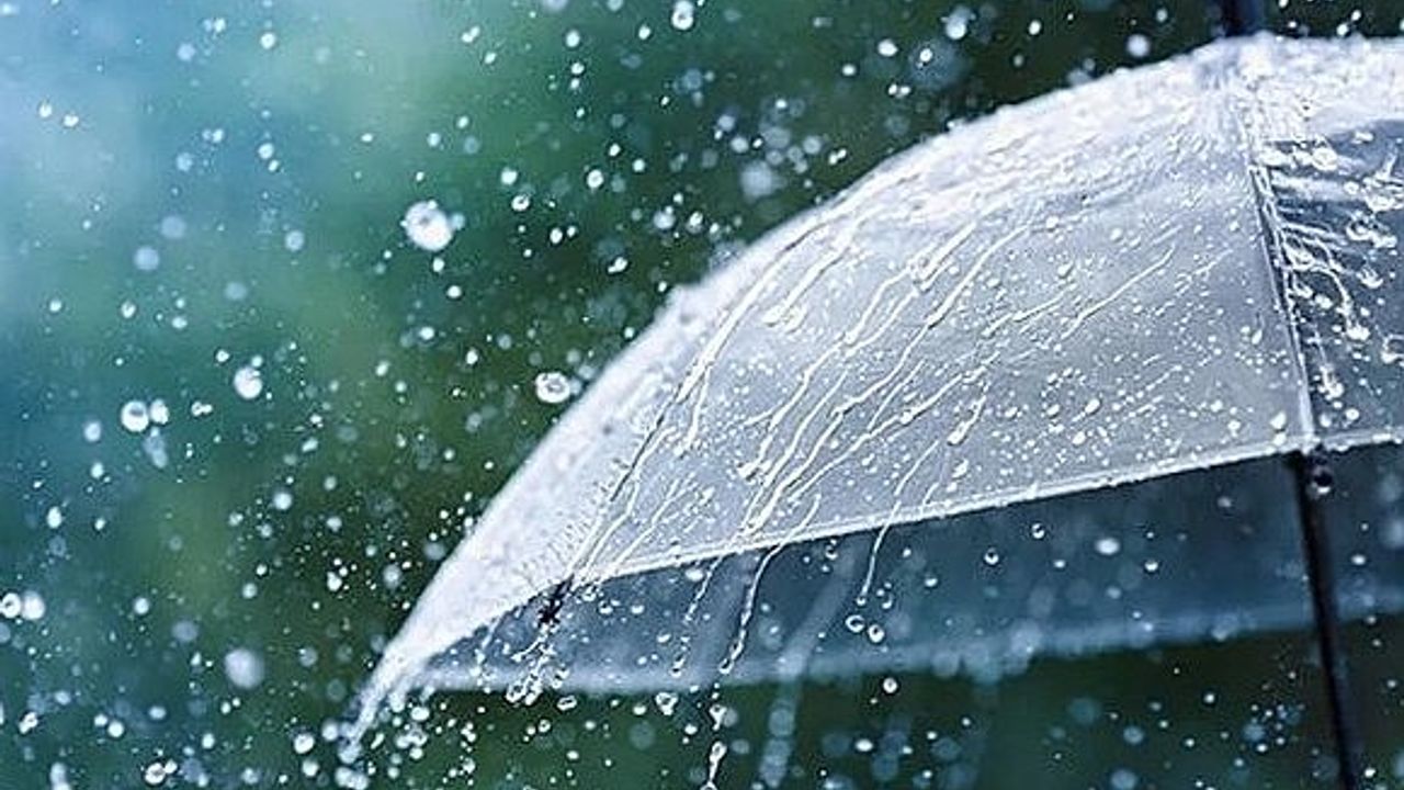 33 il için uyarı: Kuvvetli yağışa dikkat