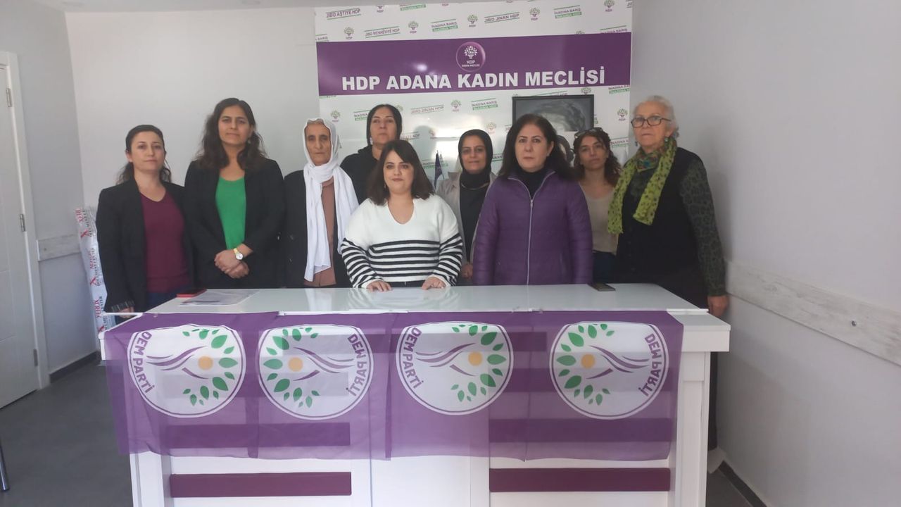 DEM Parti Adana İl Kadın Seçim Komisyonu kadınları ve gençleri DEM Partiden aday adayı olmaya çağırıyor