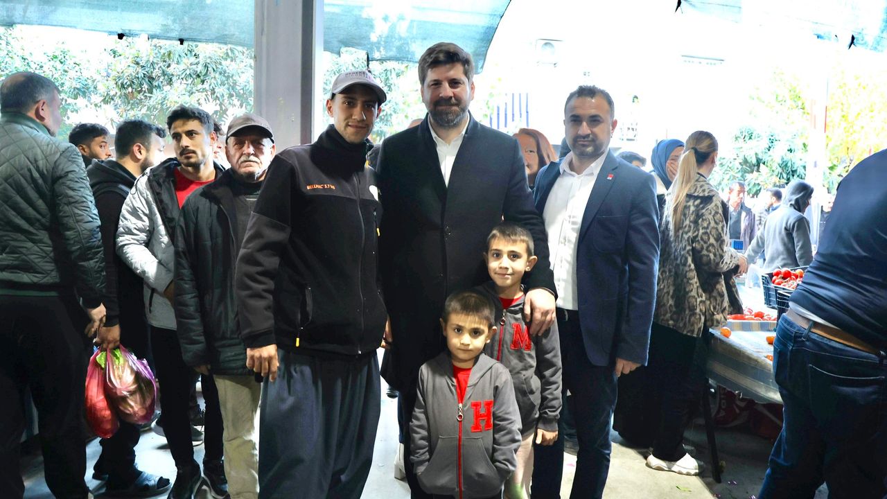 CHP Tarsus İlçe Örgütü Ve Belediye Başkan Adayı Ali Boltaç Çalışmalarına Devam Ediyor