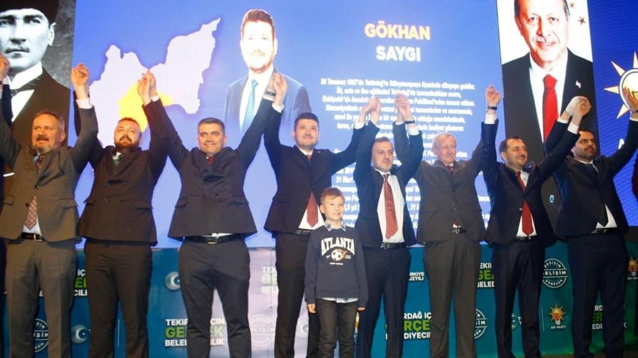 Ak Parti Tekirdağ Süleymanpaşa Belediye Başkan Adayı Gökhan Saygı Oldu