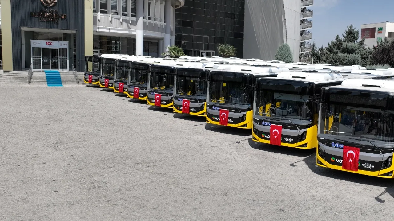 Malatya’da toplu taşımaya konforlu dokunuş