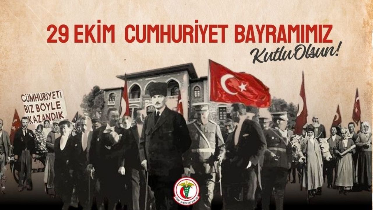TTB: Cumhuriyetimizin 102. Yılında Hekimler Bilim, Eşitlik ve İnsan Yaşamının Yanında