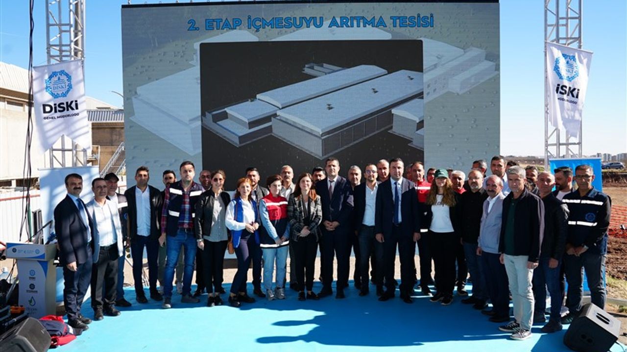 Diyarbakır’da 2050’ye Kadar Su Güvencesi: Talaytepe İçmesuyu Arıtma Tesisi’nin Temeli Atıldı