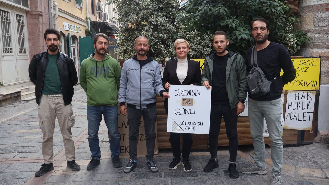 Perihan Koca’dan İzmir’de direniş ziyaretleri: “İşçiler yalnız değil, mücadele kazanacak!”