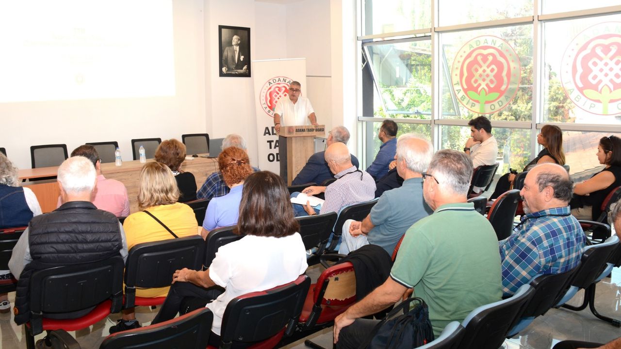 TTB ile Adana Tabip Odası Özel Hekimlikte yaşanan sıkıntıları masaya yatırdı. Çözüm arandı.