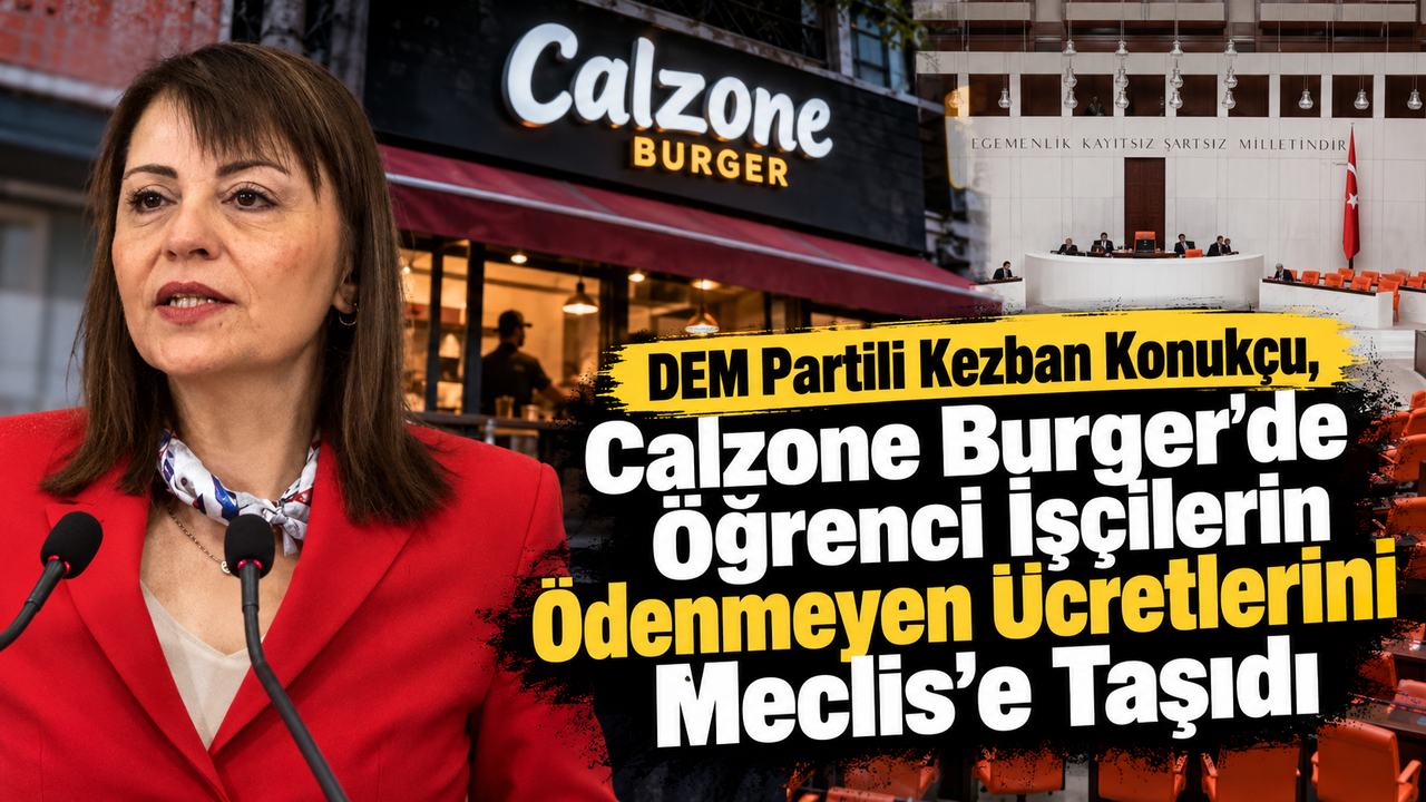 Calzone Burger’de Öğrenci İşçilerin Ödenmeyen Ücretlerini Meclis’e Taşındı