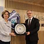 OSBÜK Heyetinden Başkan Ünlüce’ye Ziyaret