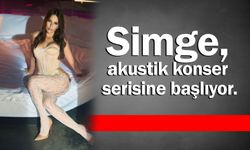 Simge, akustik konser serisine başlıyor.