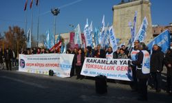 KESK Üyeleri Ankara-Ulus'tan Seslendi: "Rakamlar Yalan, Yoksulluk Gerçek"