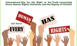 24 Mart, Ağır İnsan Hakları İhlallerine İlişkin Gerçeği Öğrenme ve Kurbanların Onuru Uluslararası Günü
