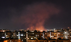 İsrail'in Suriye'nin Şam bölgesine düzenlediği füze saldırısı 2 askeri yaraladı