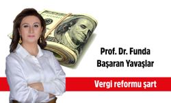 Prof. Dr. Funda Başaran Yavaşlar’dan yeni ekonomi yönetimine çağrı  Vergi reformu şart