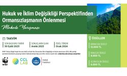 “Hukuk ve İklim Değişikliği Perspektifinden Ormansızlaşmanın Önlenmesi” Makale Yarışması