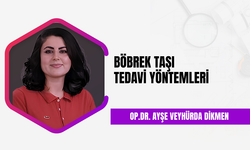 Kadın ürolog Op.Dr Ayşe Veyhürda Dikmen böbrek taşı tedavi yöntemlerini anlattı