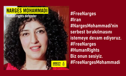 İnsan Hakları Aktivistleri Açlık Grevindeki Narges Mohammadi'nin Serbest Bırakılmasını ve Tedavi Görmesini İstiyor