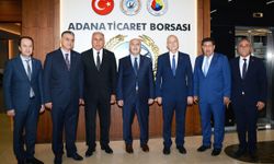 Adana Valisi Yavuz Selim Köşger, Adana Ticaret Borsasını ziyaret ederek, ATB Kompleksinde incelemelerde bulundu