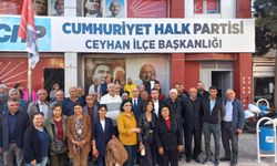 Selahattin Menteş, CHP Ceyhan İlçe Başkanlığına Hayırlı Olsun Ziyaretinde Bulundu