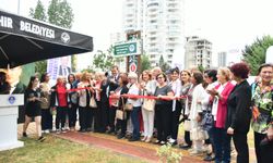 Yenişehir Belediyesi yenilediği parka Türk Kadınlar Birliği adını verdi