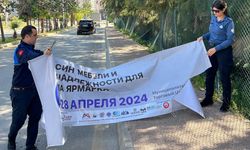Mezitli Belediyesi Türkçe Harf Kullanılmayan Tabelalara ve Duvar Yazılarına Müdahale Etti