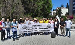 KESK Adana Şubeler Platformu, Vergide Adalet İstiyoruz.