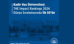 Kadir Has Üniversitesi, THE Impact Rankings 2024 Dünya Sıralamasında İlk 50’de