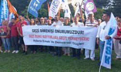 Adana Emek ve Demokrasi Güçleri; Gezi Direnişi demokrasi, barış ve adalet talebimizin bayraktarlığını yapmayı sürdürüyor