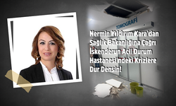 Nermin Yıldırım Kara'dan Sağlık Bakanlığına Çağrı: İskenderun Acil Durum Hastanesi'ndeki Krizlere Dur Densin!